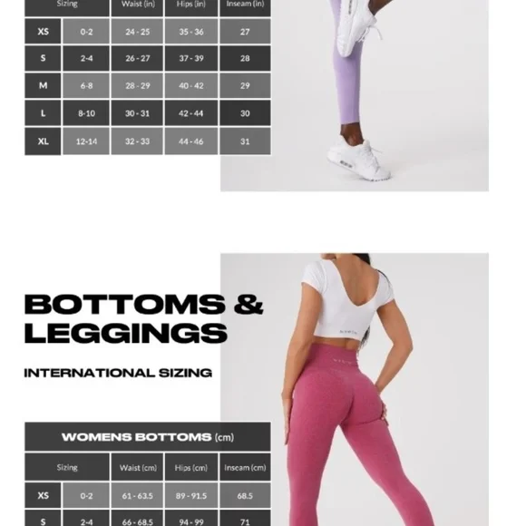 NVGTN Candy Apple High-Waist Flare Leggings - Picture 4 of 4